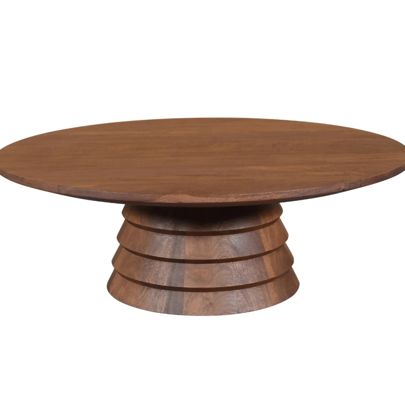 DÉJA Salontafel Marín Walnoot Rond 90cm