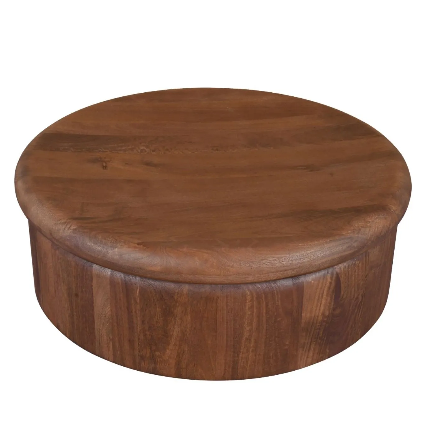 DÉJA Salontafel Rota Walnoot Rond 90cm