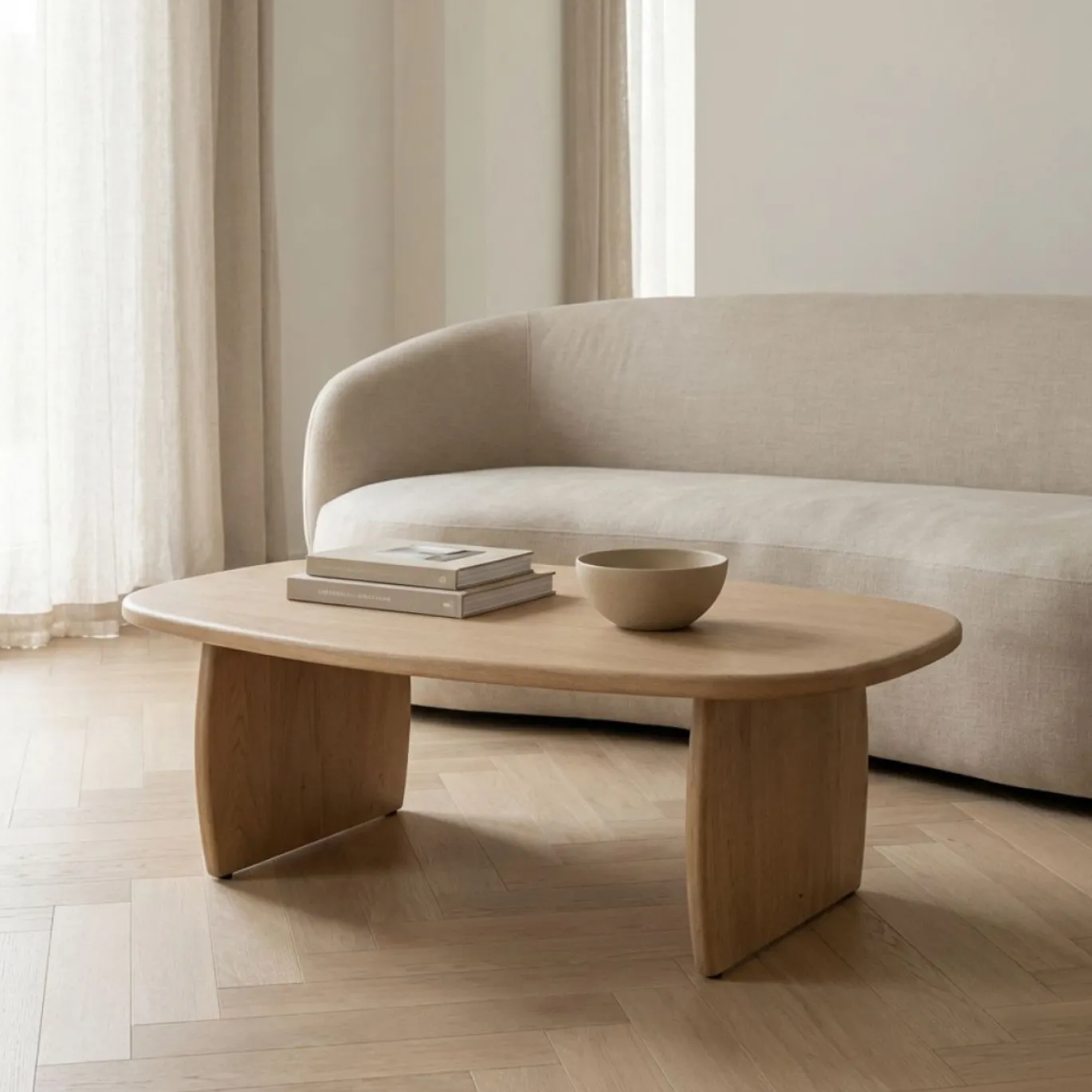DÉJA Salontafel Sabine Naturel 110cm