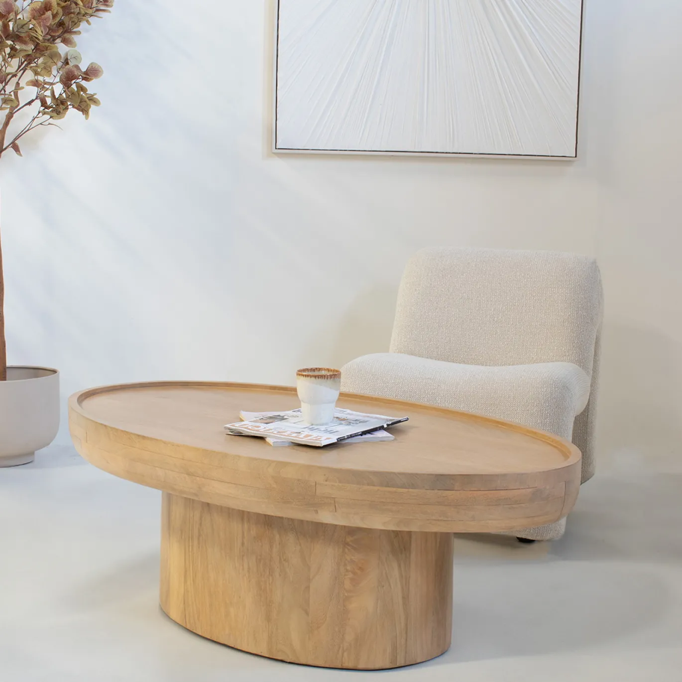 DÉJA Salontafel Sola Naturel 120cm