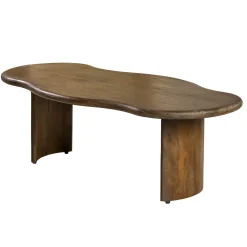 DÉJA Salontafel Tornio Walnoot Organisch 110cm