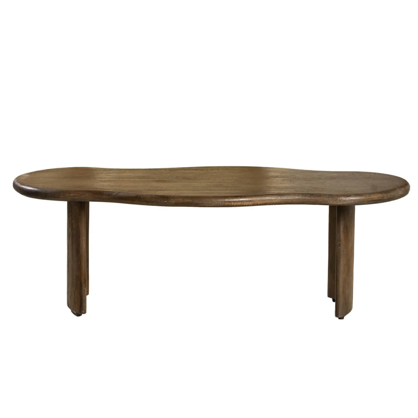 DÉJA Salontafel Tornio Walnoot Organisch 110cm