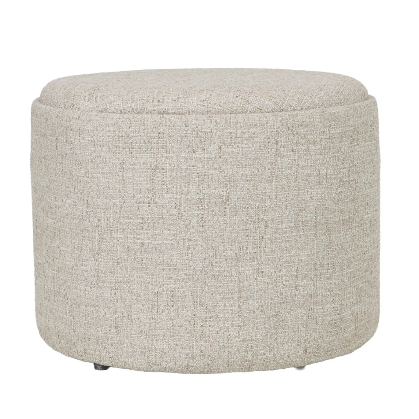 DÉJA Salontafel Zara Beige/Naturel Rond met Opbergruimte 55cm