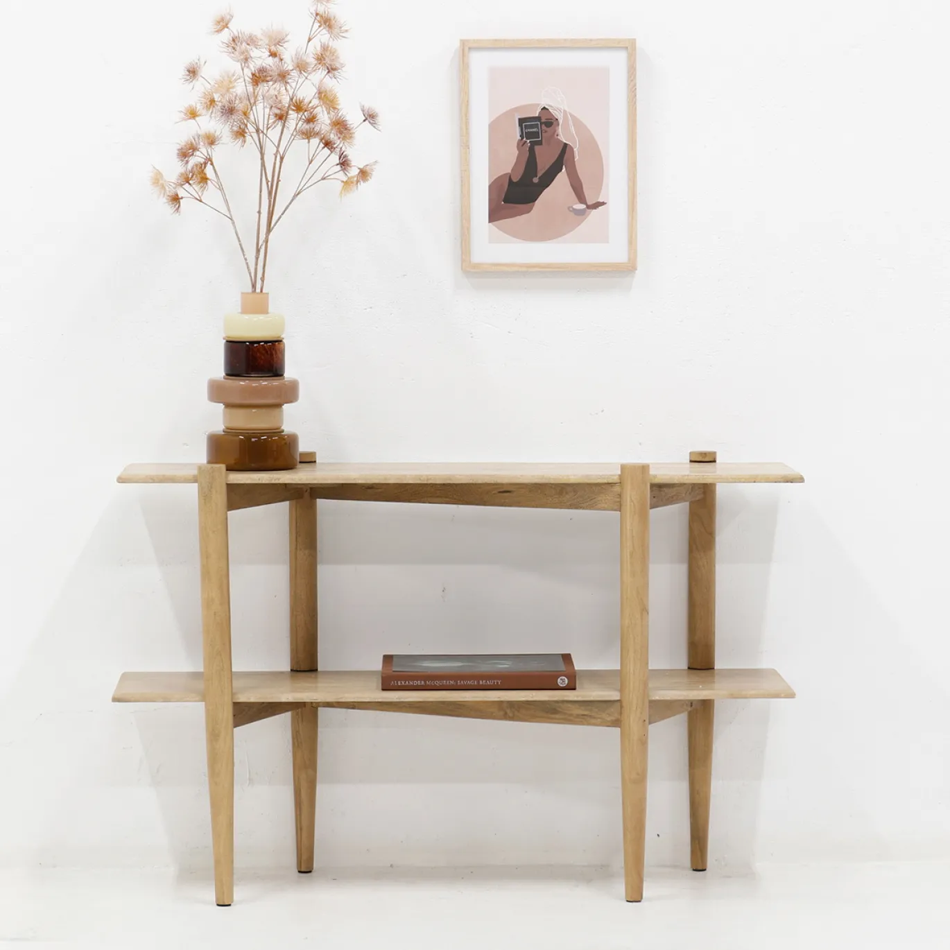 DÉJA Sidetable Aline Travertin Naturel