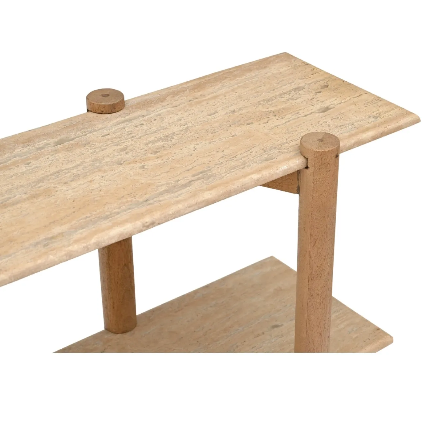 DÉJA Sidetable Aline Travertin Naturel