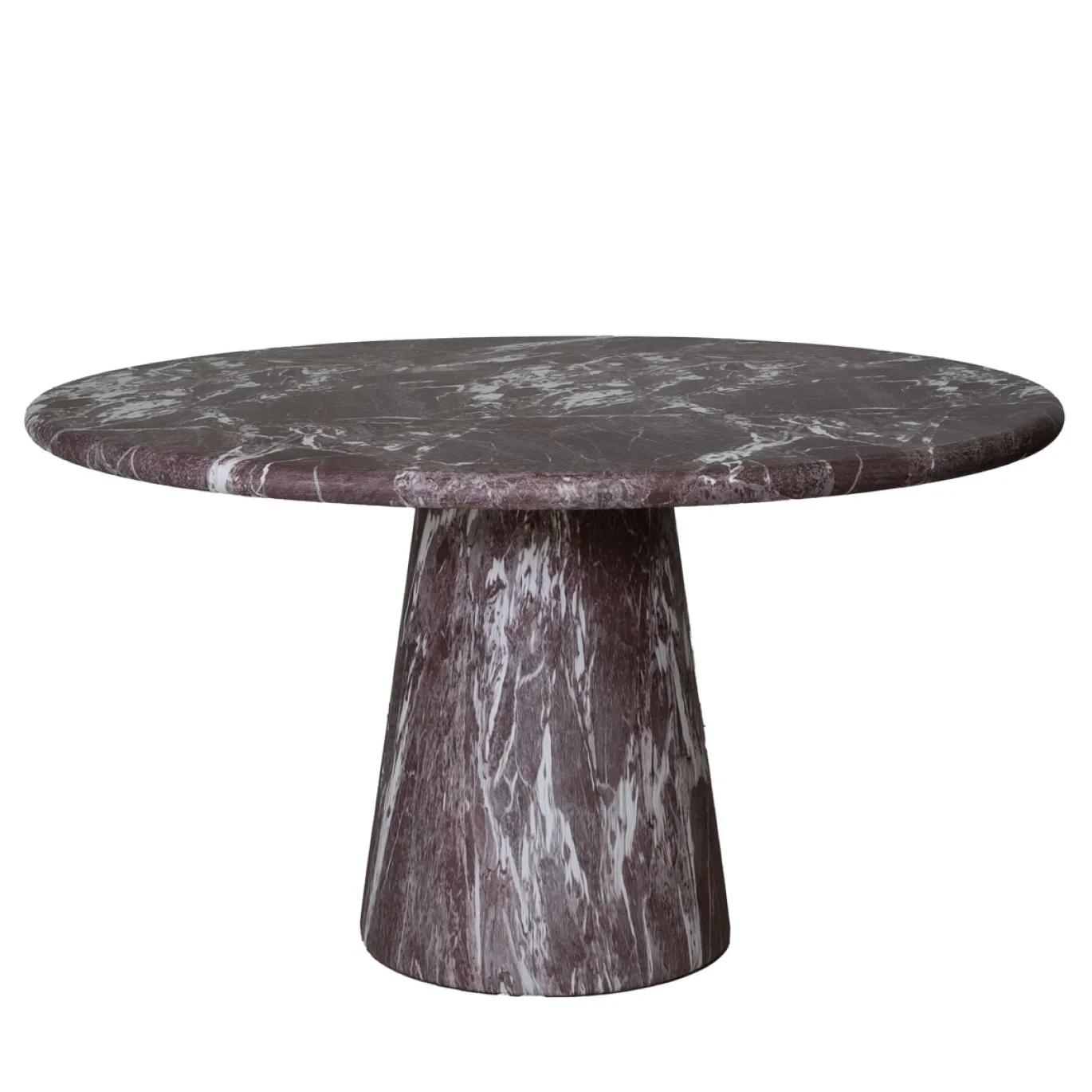 DÉJA Tuintafel Brunn Rood Marmer Rond 130cm