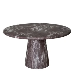 DÉJA Tuintafel Brunn Rood Marmer Rond 130cm