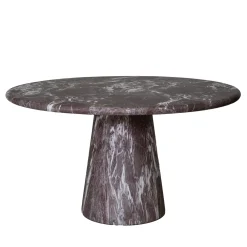 DÉJA Tuintafel Brunn Rood Marmer Rond 130cm