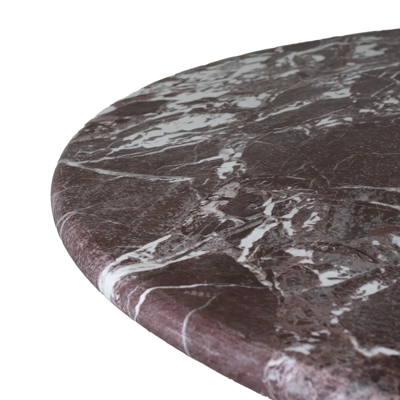 DÉJA Tuintafel Brunn Rood Marmer Rond 130cm