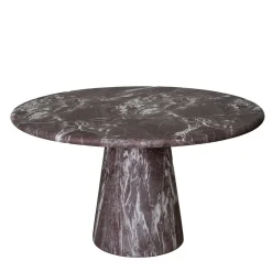 DÉJA Tuintafel Brunn Rood Marmer Rond 130cm