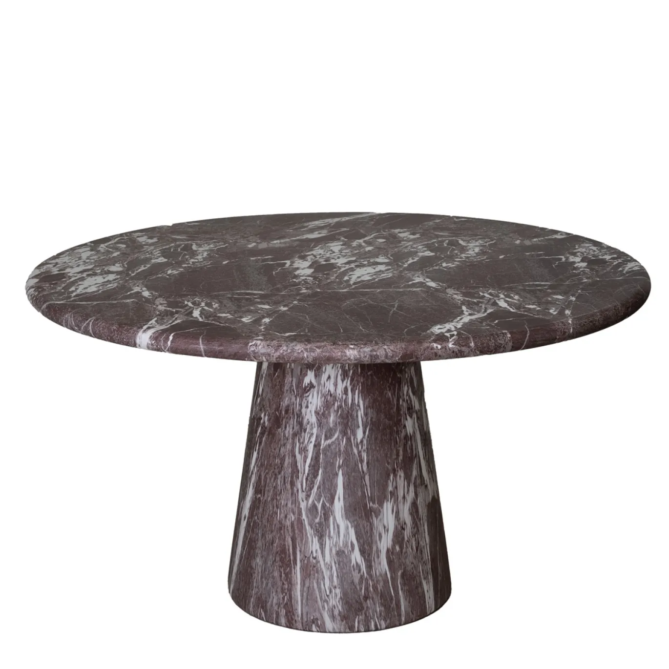 DÉJA Tuintafel Brunn Rood Marmer Rond 130cm