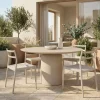 DÉJA Tuintafel Dalarö Beige Rond 130cm