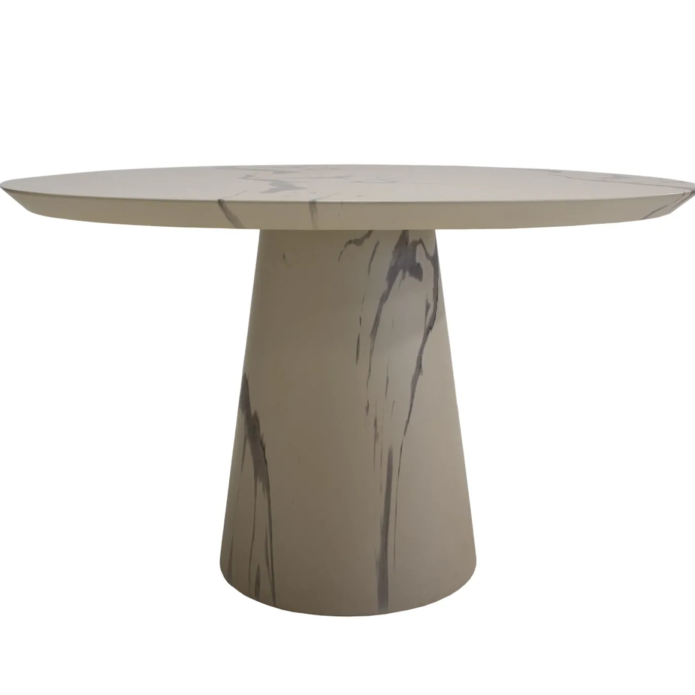 DÉJA Tuintafel Flen Marmerlook Rond 120cm