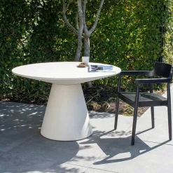 DÉJA Tuintafel Stockholm Beige Rond 120cm