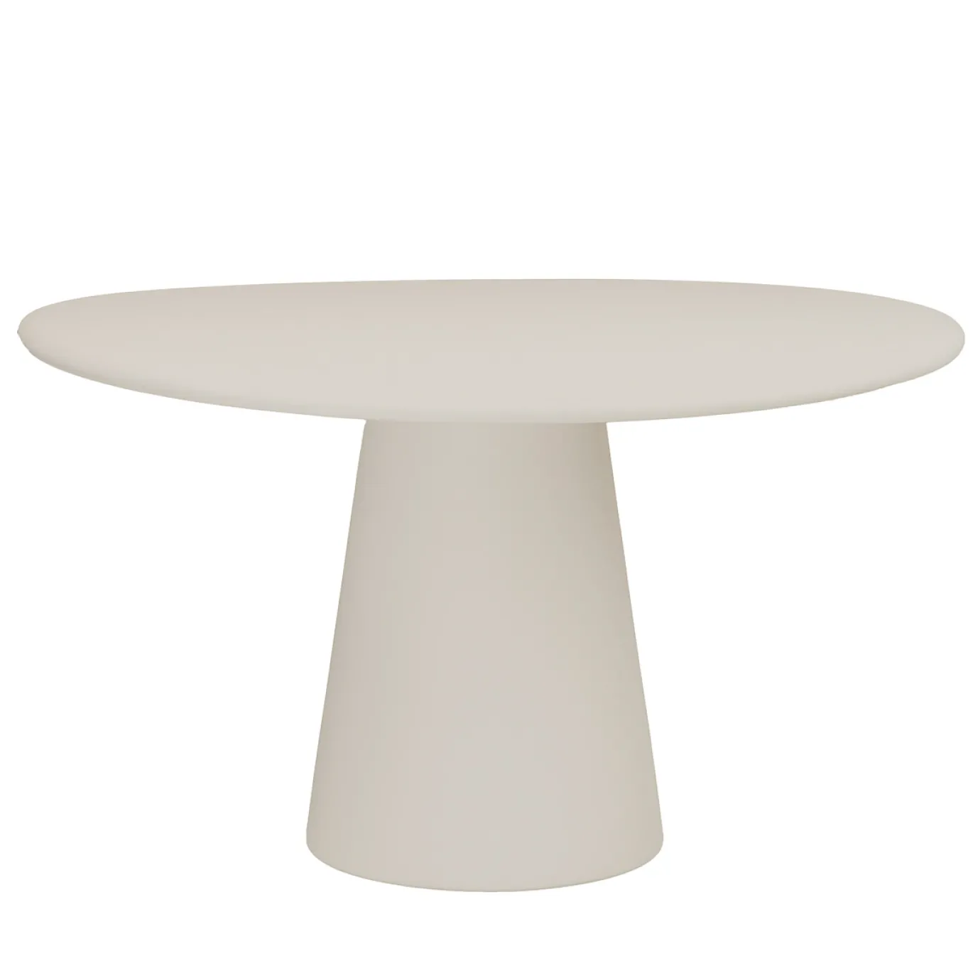 DÉJA Tuintafel Vejen Beige Organisch 130cm