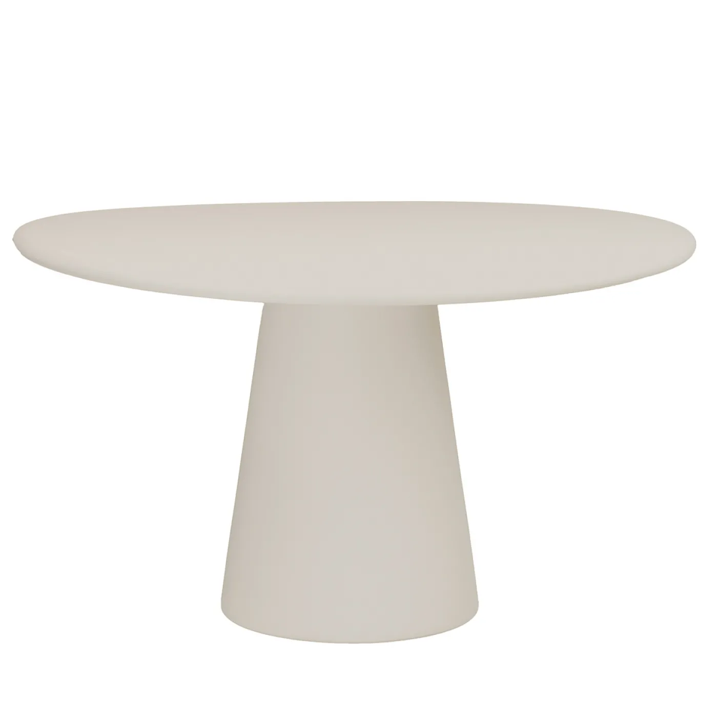 DÉJA Tuintafel Vejen Beige Organisch 130cm