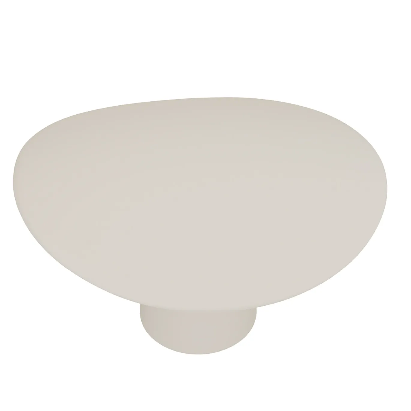 DÉJA Tuintafel Vejen Beige Organisch 130cm