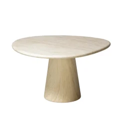 DÉJA Tuintafel Vejen Travertin Organisch 130cm