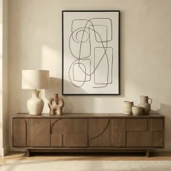 DÉJA Tv-meubel Otin Bruin Eiken 160cm