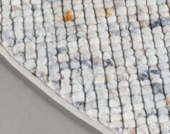 DÉJA Vloerkleed Bela 160cm Rond Beige mix
