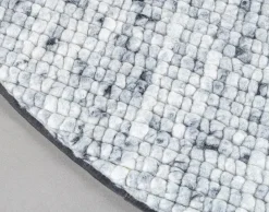 DÉJA Vloerkleed Bela 160cm Rond Stone Grijs