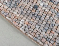 DÉJA Vloerkleed Bela 160cm Rond Taupe Multi