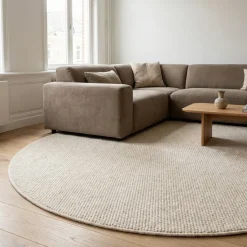 DÉJA Vloerkleed Dane Rond 250cm Beige