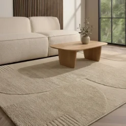 DÉJA Vloerkleed Eldar 240x340cm Beige