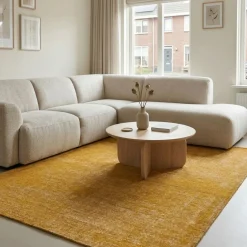 DÉJA Vloerkleed Emren 155x230cm Geel