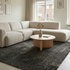 DÉJA Vloerkleed Emren 155x230cm Zwart