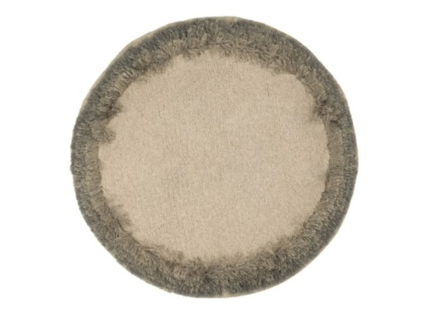 DÉJA Vloerkleed Omen 220cm Rond Beige/Grijs