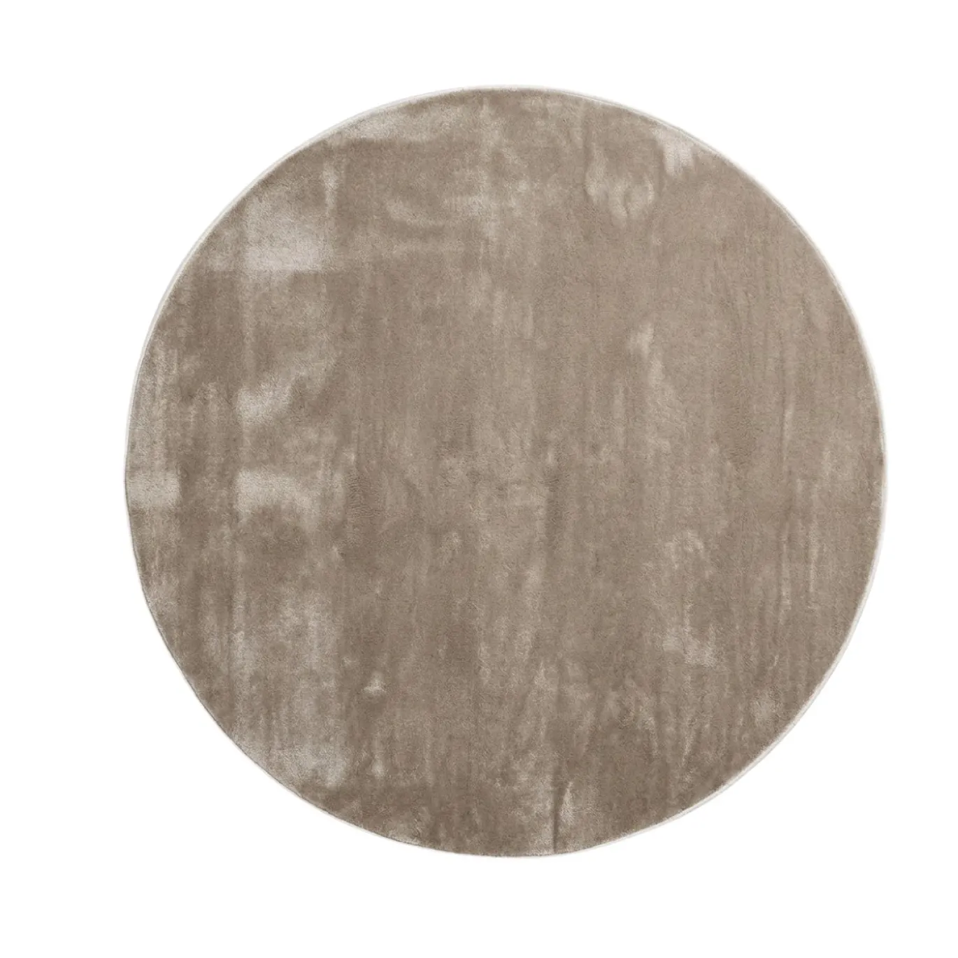 DÉJA Vloerkleed Roke 300cm Rond Lichtbruin