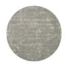DÉJA Vloerkleed Roke 300cm Rond Lichtgrijs