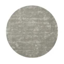DÉJA Vloerkleed Roke 300cm Rond Lichtgrijs