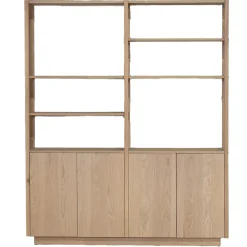 DÉJA Wandkast Levi Naturel Eiken 180x210cm