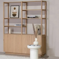 DÉJA Wandkast Levi Naturel Eiken 180x210cm