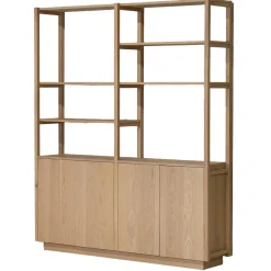 DÉJA Wandkast Levi Naturel Eiken 180x210cm