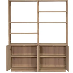 DÉJA Wandkast Levi Naturel Eiken 180x210cm