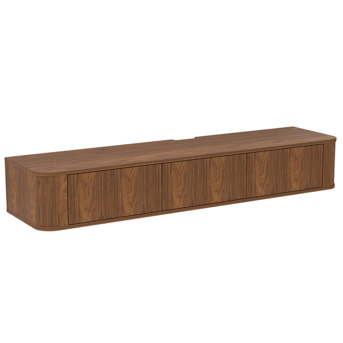 DÉJA Zwevend Tv-meubel Lino Walnoot 160cm
