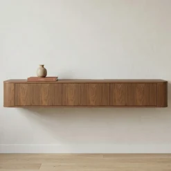 DÉJA Zwevend Tv-meubel Lino Walnoot 160cm