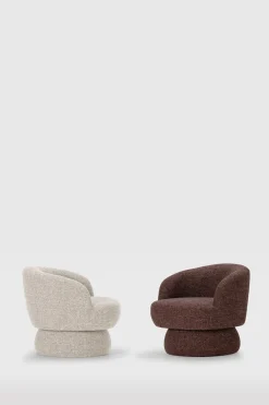 Draaifauteuil Dali Violet - Giga Meubel