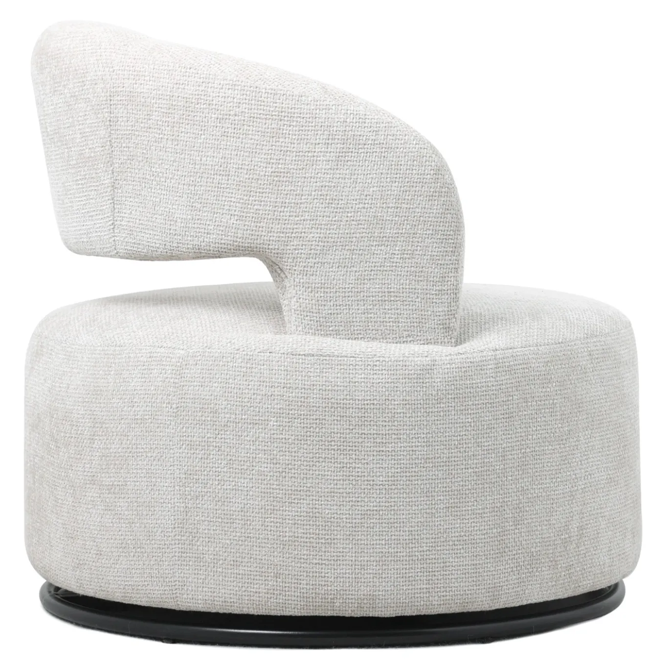 Draaifauteuil Eliza Beige - Giga Meubel