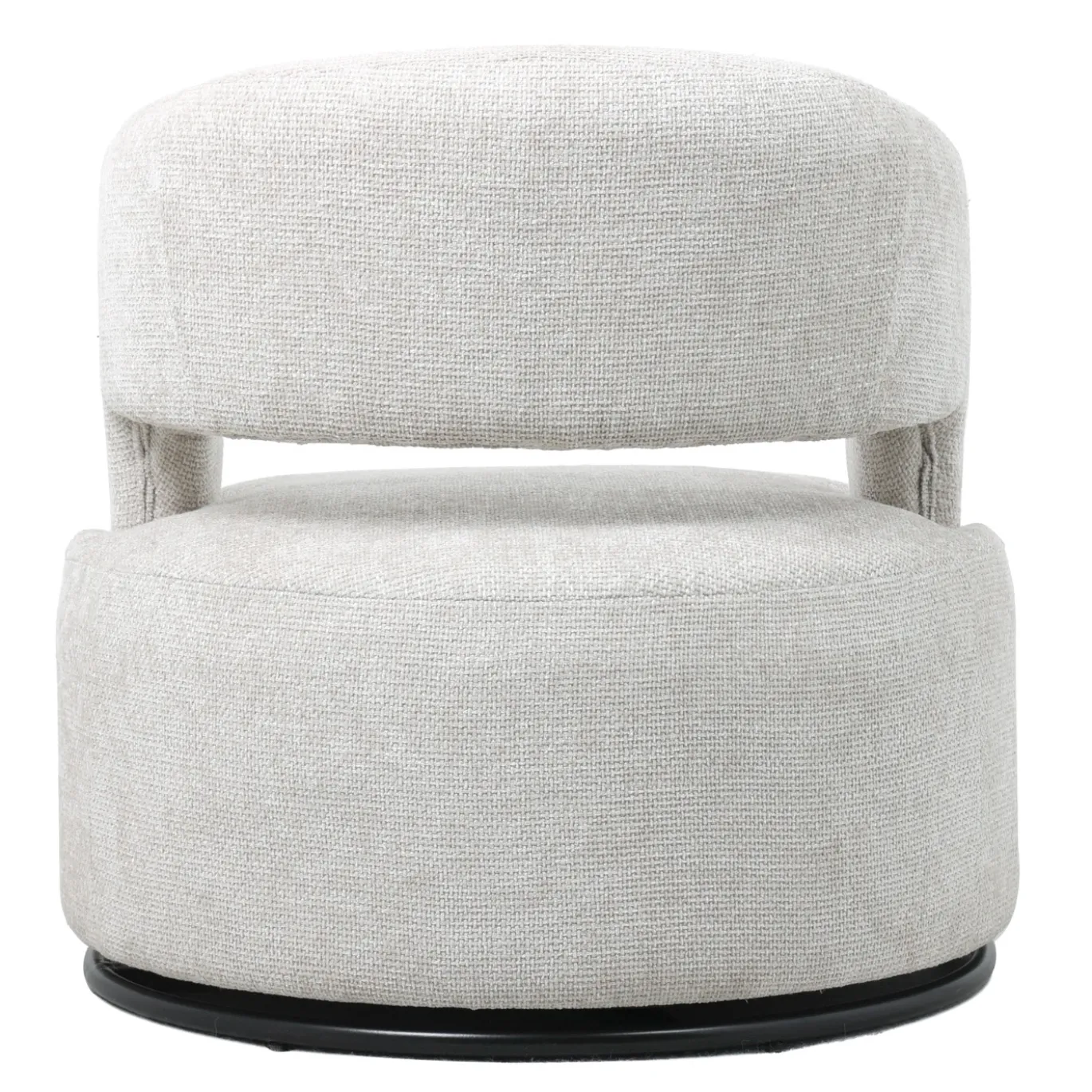 Draaifauteuil Eliza Beige - Giga Meubel