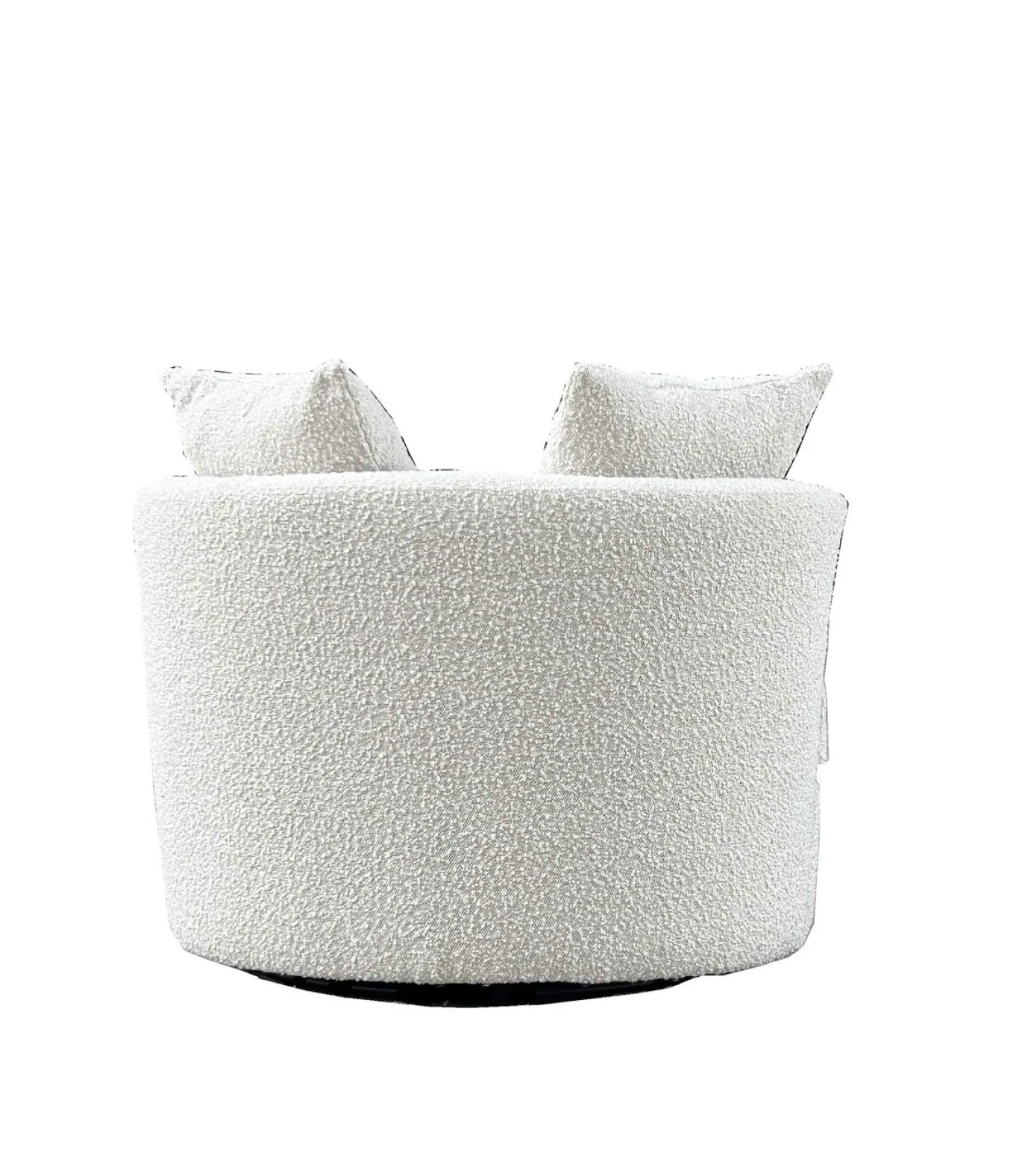 Draaifauteuil Thony Rond Beige - Giga Meubel