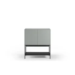 Dressoir Amira 2d Groen/zwart - Giga Meubel