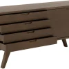 Dressoir Annie Eikenfineer Smoke 160cm - Giga Living