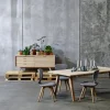 Dressoir Annie Eikenfineer Wit 160cm - Giga Living