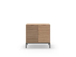 Dressoir Ariel 2d Naturel met Metaal - Giga Meubel