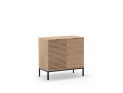 Dressoir Ariel 2d Naturel met Metaal - Giga Meubel