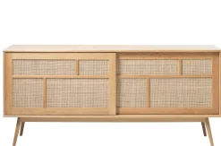 Dressoir Barrali Naturel Eiken 180cm - Giga Living